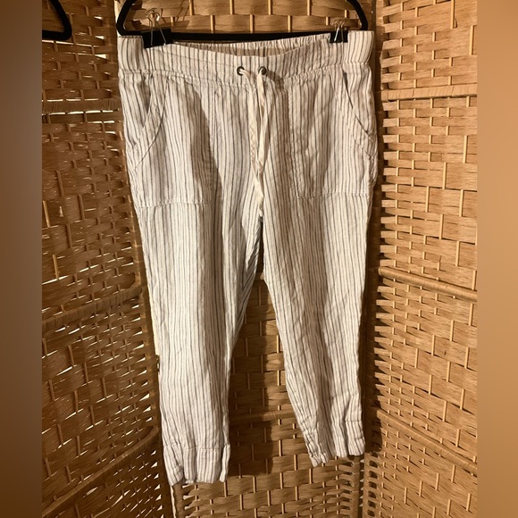Athleta Pants - Athleta Linen Crop Pant